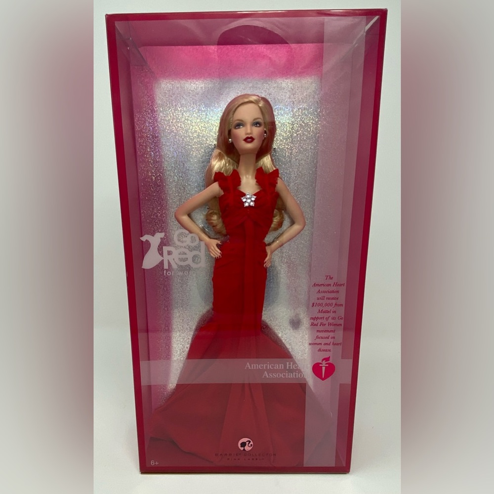 Go Red for Women Barbie Doll 2007